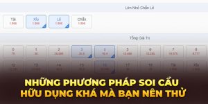 Những phương pháp soi cầu hữu dụng khá mà bạn nên thử